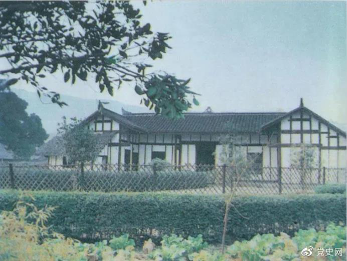 圖為毛澤東、蔡和森、蕭子升發(fā)起成立的新民學(xué)會舊址。